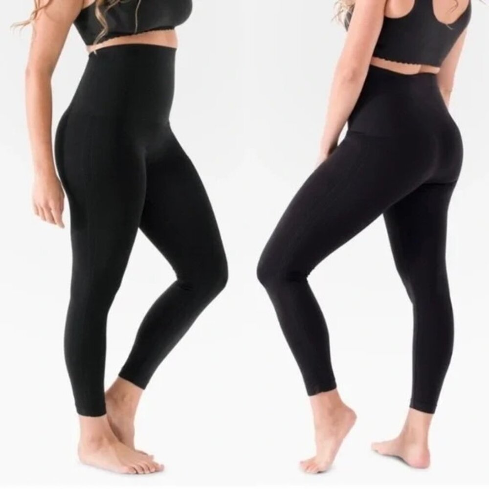 Belly Bandit High-Waisted Black Maternity Leggings